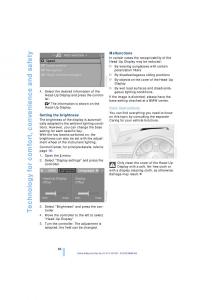 BMW-5-E60-E61-owners-manual page 88 min