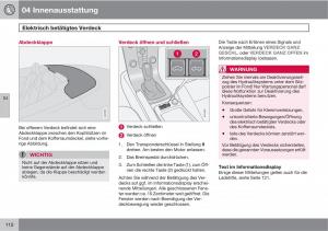 Volvo-C70-M-II-2-Handbuch page 112 min