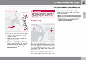 Volvo-C70-M-II-2-Handbuch page 75 min