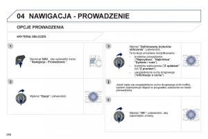 Peugeot-508-instrukcja-obslugi page 260 min