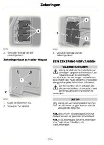 Ford-Mondeo-MKIV-MK4-handleiding page 207 min