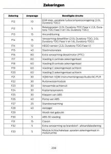 Ford-Mondeo-MKIV-MK4-handleiding page 211 min