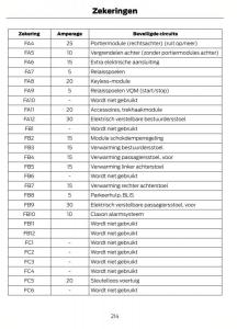 Ford-Mondeo-MKIV-MK4-handleiding page 217 min