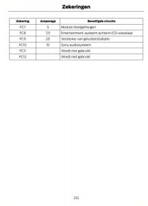 Ford-Mondeo-MKIV-MK4-handleiding page 218 min