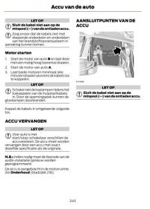 Ford-Mondeo-MKIV-MK4-handleiding page 243 min