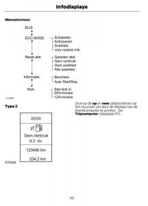 Ford-Mondeo-MKIV-MK4-handleiding page 93 min