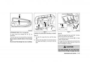 Nissan-Murano-Z51-owners-manual page 137 min