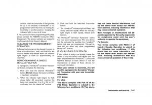 Nissan-Murano-Z51-owners-manual page 153 min