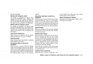 Nissan-Murano-Z51-owners-manual page 225 min