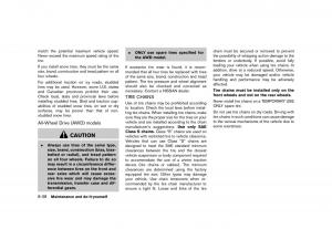 Nissan-Murano-Z51-owners-manual page 438 min