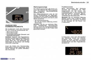 Peugeot-307-Handbuch page 25 min