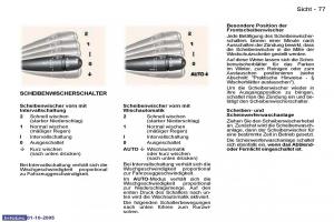 Peugeot-307-Handbuch page 85 min