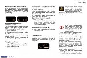 Peugeot-307-owners-manual page 119 min