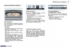 Peugeot-307-owners-manual page 39 min