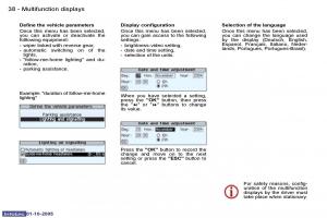 Peugeot-307-owners-manual page 40 min