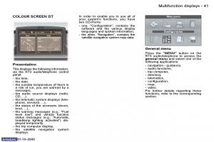 Peugeot-307-owners-manual page 43 min