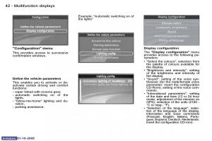 Peugeot-307-owners-manual page 44 min