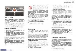 Peugeot-307-owners-manual page 72 min