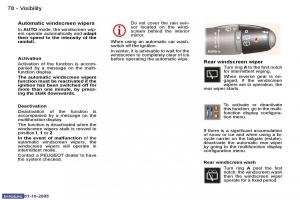 Peugeot-307-owners-manual page 86 min