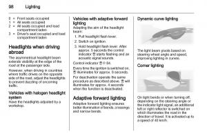 Opel-Corsa-D-owners-manual page 100 min