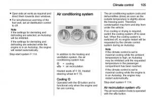 Opel-Corsa-D-owners-manual page 107 min