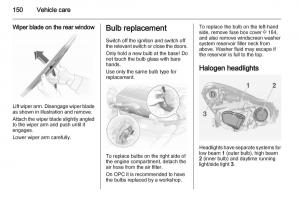 Opel-Corsa-D-owners-manual page 152 min