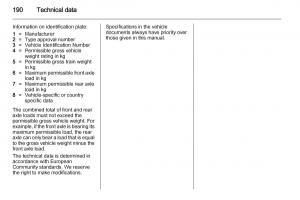 Opel-Corsa-D-owners-manual page 192 min