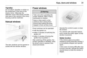 Opel-Corsa-D-owners-manual page 33 min