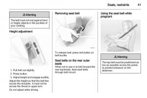 Opel-Corsa-D-owners-manual page 43 min