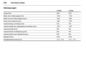 Opel-Corsa-E-Handbuch page 250 min