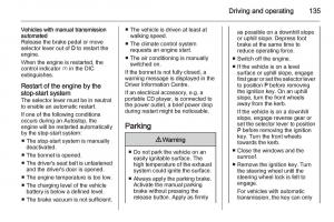 Opel-Corsa-E-owners-manual page 137 min