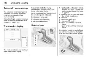 Opel-Corsa-E-owners-manual page 140 min