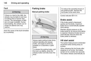 Opel-Corsa-E-owners-manual page 148 min