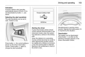 Opel-Corsa-E-owners-manual page 155 min