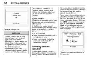 Opel-Corsa-E-owners-manual page 156 min