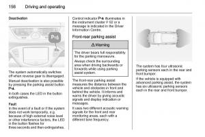 Opel-Corsa-E-owners-manual page 158 min