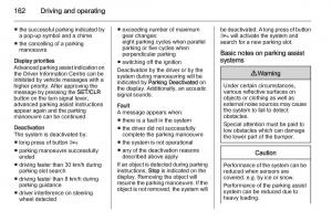 Opel-Corsa-E-owners-manual page 164 min