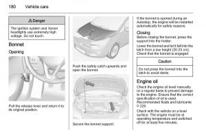 Opel-Corsa-E-owners-manual page 182 min