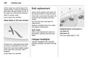 Opel-Corsa-E-owners-manual page 188 min