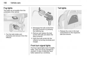 Opel-Corsa-E-owners-manual page 192 min