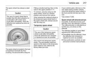 Opel-Corsa-E-owners-manual page 219 min