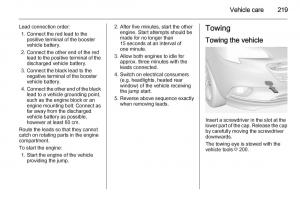 Opel-Corsa-E-owners-manual page 221 min