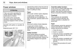 Opel-Corsa-E-owners-manual page 34 min