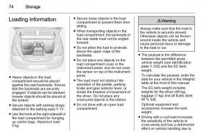 Opel-Corsa-E-owners-manual page 76 min