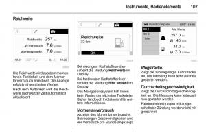 Opel-Zafira-B-Handbuch page 109 min