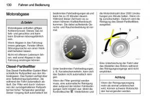 Opel-Zafira-B-Handbuch page 132 min