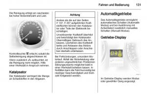 Opel-Zafira-B-Handbuch page 133 min