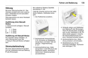 Opel-Zafira-B-Handbuch page 137 min