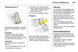 Opel-Zafira-B-Handbuch page 141 min