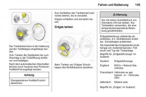 Opel-Zafira-B-Handbuch page 151 min